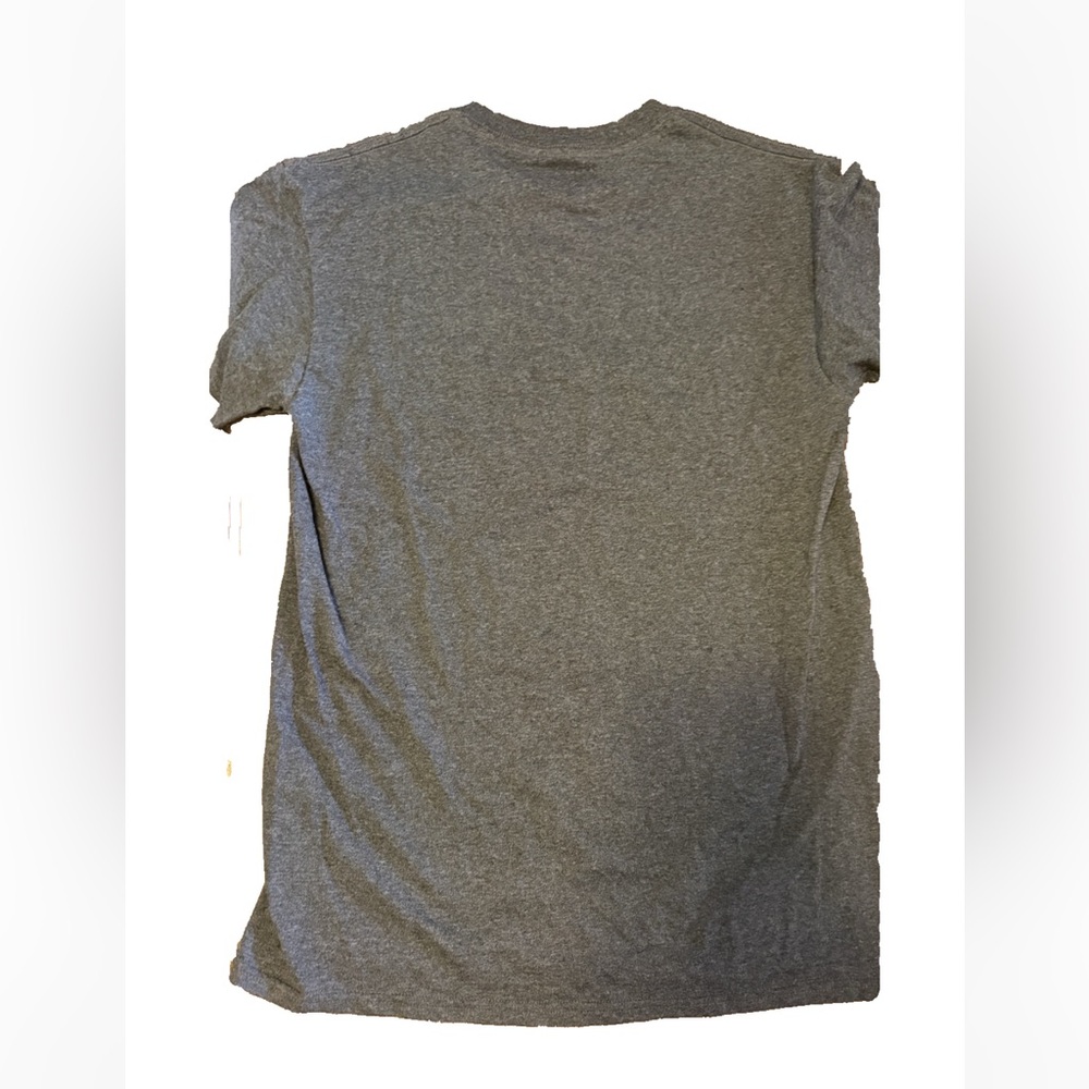Disney Mickey Mouse Graphic Tee Gray Classic Character Shirt Size S "Mean mug" - Picture 2 of 3